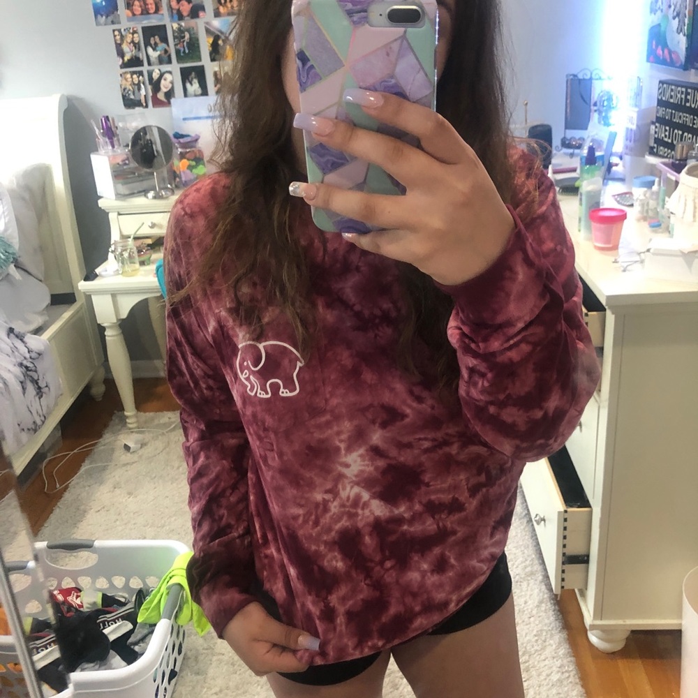 Ivory Ella tie dye long sleeve